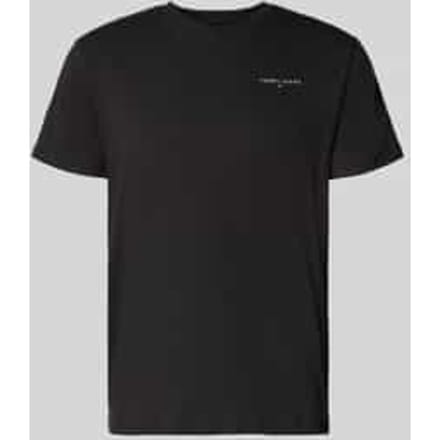 Slim fit t-shirt van puur katoen