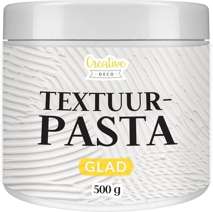Textuur Pasta - Fijne Pasta - Kunstprojecten Maken - 3D Effecten Creëren - 500 Gram - Wit