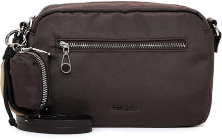 Tamaris schoudertas Maggie Crossover Bag Brown donkerbruin