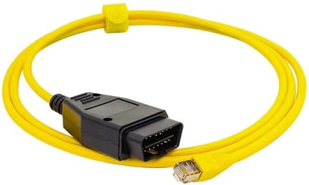 Bmw F/G serie Geel obd2 enet - Medium Quality - coderen ethernet -> obd interface programmeerkabel e-sys icom