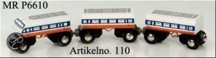 Mentari, Houten Trein 4-delig Intercity