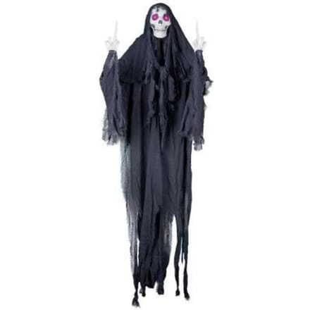 Hangend halloween zombie skelet