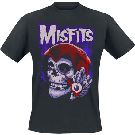 Misfits T-shirt - Evil Eye - S tot 4XL - voor Mannen - zwart