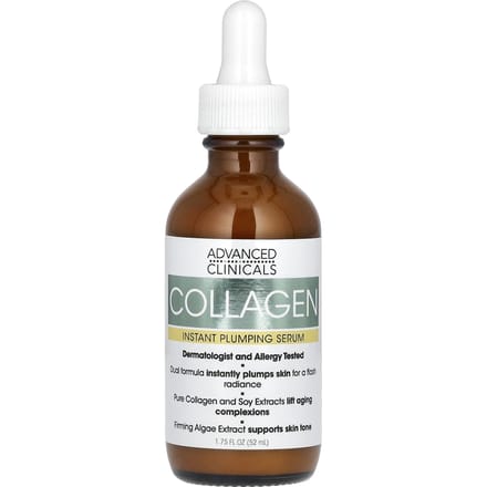 Advanced Clinicals, Collagen, Instant Plumping Serum, 1.75 fl oz (52 ml)