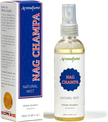 Luchtverfrisser spray nag champa Aromafume 100ml