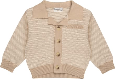 Frogs and Dogs - Polo Vestje | Sand Shell - Katoen - Maat 86