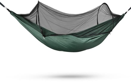 Travelnet Hangmat met Pop-out klamboetent L240 x B140 - Groen- 1 persoons