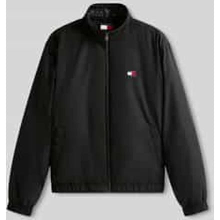 Regular fit blouson met labelpatch