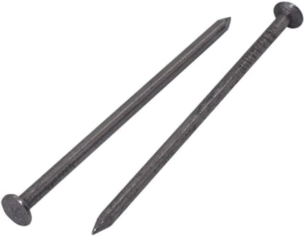300x Constructie Nagels Staal 2,5 x 60 mm - Platte Kop - Multifunctioneel voor Houtbouw