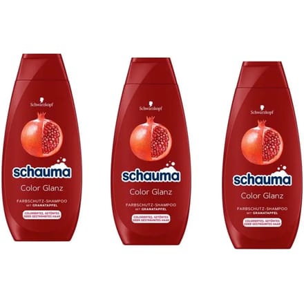 Schauma Color Glanz Shampoo Unisex 400ml - 5 stuks