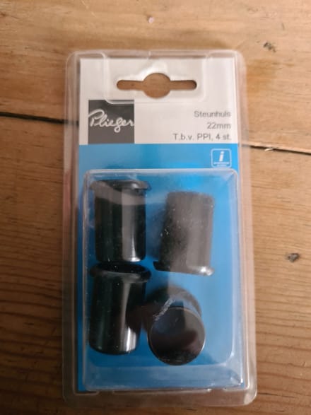 Plieger steunhuls 22mm T.b.v. PPI 4 stuks