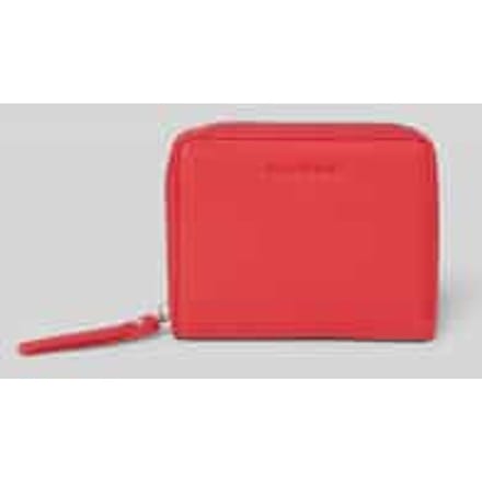 Marc O'Polo portemonnee Ellis Zip Wallet Shiny Red rood