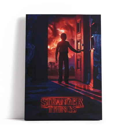 Decorsome x Stranger Things Poster Rectangular Canvas - 12x18 inch