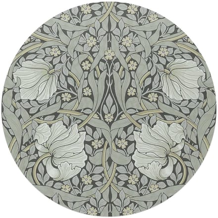 Glasschilderij William Morris - Pimpernel - Ø 70 - Glas - REINDERS