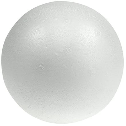 Piepschuim bal Ø12cm 5st