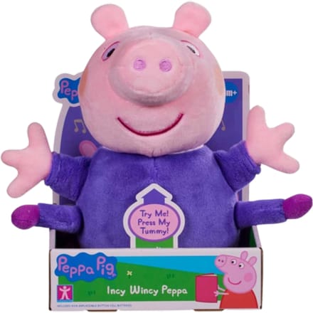 Peppa Pig Incy Wincy Peppa Interactive Singing Plush Toy