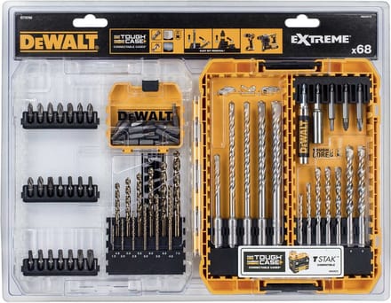 Dewa Bit und Bohrer-Set DT70760 68-tlg. | DT70760-QZ