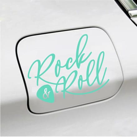 Bumpersticker - Rock & Roll - 11,4 X 14,8 - Mint