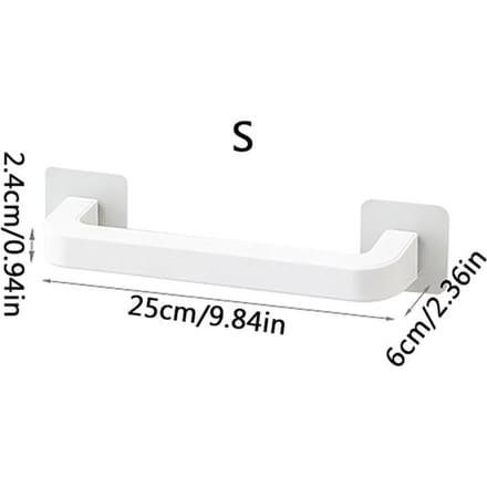 Support de Rangement pour Élastiques à Cheveux Domestique, Crochet Multifonctionnel Sans Perçage, Support de Rangement Sans Couture pour Dortoir white