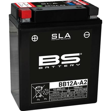 Bs Battery Bb12A-A/B Accu, Maintenance Free, Factory Activated