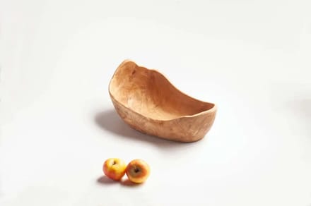 Fruitschaal met natuurlijke vorm - div. afmetingen - ca. 32-35cm
