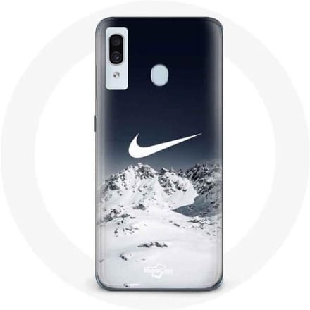Coque pour Samsung Galaxy A20 Nike Logo Niege Hiver
