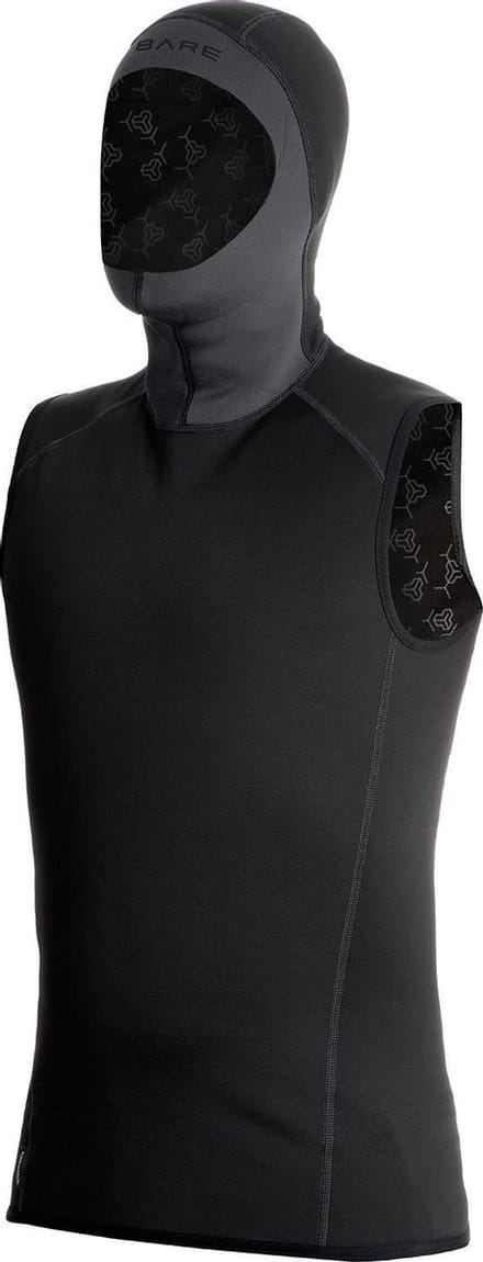 Bare ExoWear - Hooded Vest - Volwassenen - Zwart - ML