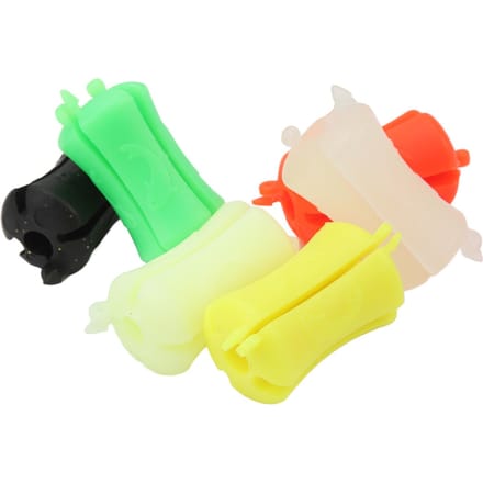 6 stuks Draagbare Vishengel Vaste Bal Hengel Bindclip Vishengel Bal Antislip Hengel Clip voor Boot green