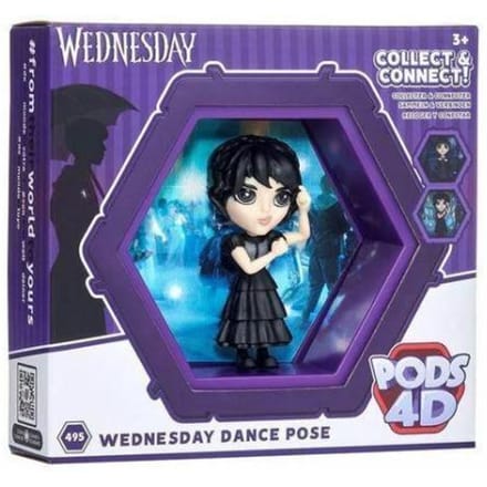 Pods 4D Wednesday Addams in Dansoutfit Poppetjes en figuren