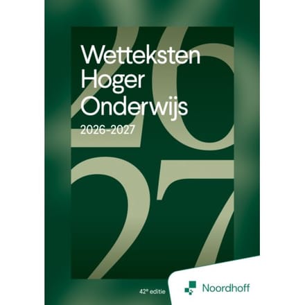 Wetteksten Hoger Onderwijs 2026-2027
