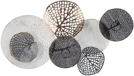 RHODIUM - Wanddecoratie - Wit - Metaal