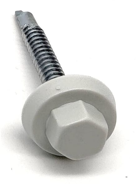 Zelfborende schroeven met onderlegring 6,3x50 - 75 stuks met M10 stekker