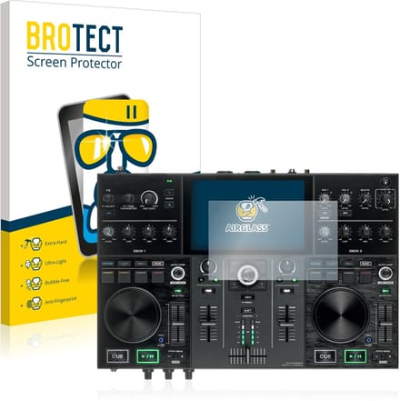Screenprotector voor Denon DJ Prime Go Beschermglas transparant