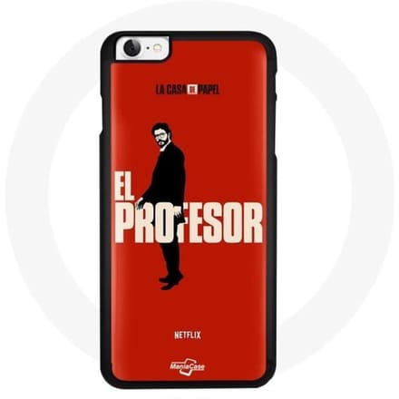 Coque iphone 4 La casa de papel El profesor
