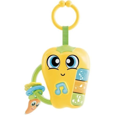 Lisciani - Carotina Baby - Rammelaar Peper - met geluid