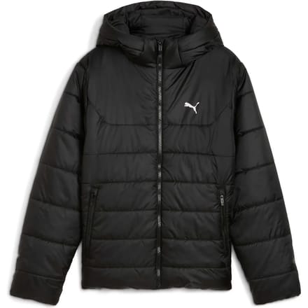 Puma Ess Gewatteerde Jas Zwart 11-12 Years Jongen