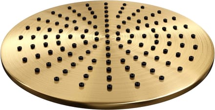 Brauer Gold Edition hoofddouche - Ø30cm - PVD - geborsteld goud