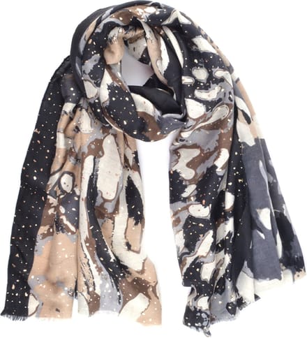 Giuliano '' in between season'' - Zwart - Dames - Sjaal