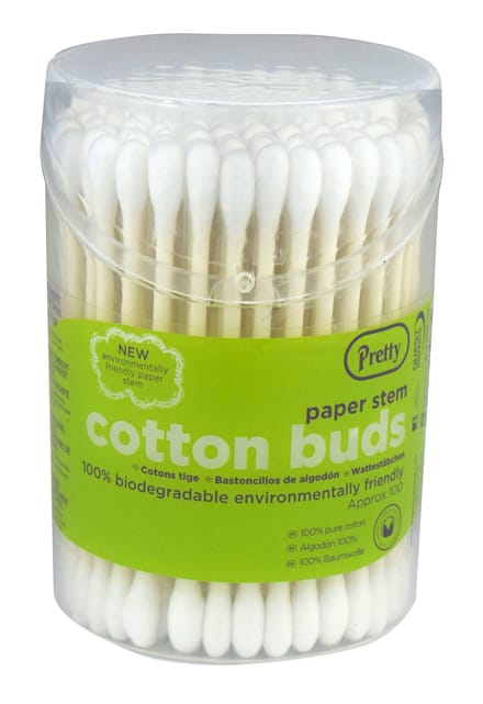 Pretty Papierstam Katoenen Knoppen 100 st