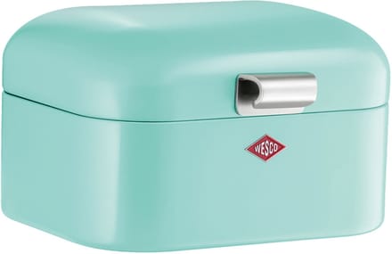 WESCO Mini Grandy Broodtrommel | 2 Liter - Maat S | Metaal - Mint | Brooddoos