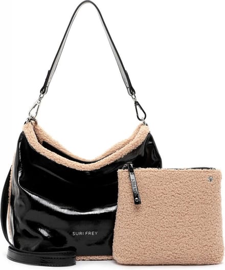 SURI FREY Schoudertas Valley Shoulderbag Black-Finish Zwart