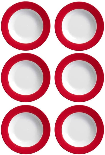 Suppenteller Doppio ø 22 cm Set van 6