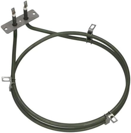 Oven Verwarmingselement - Ovenonderdeel Ventilator - Oven Reparatie - 2000W Vermogen - 255mm x 195mm - Metaal