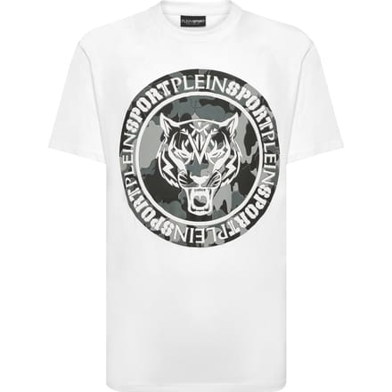 T-Shirt Ronde Hals Carbon Tiger