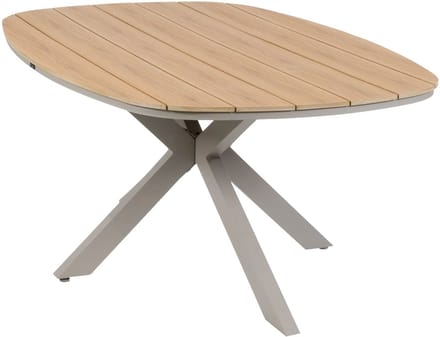 Tuintafel Cadiz 180x115cm | Tecon Teak & Camel