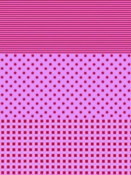 Decopatch papier donkerroze/roze strepen, stippen en blokjes