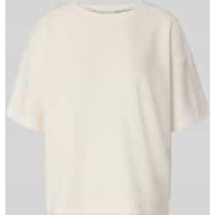 T-shirt met ronde hals model 'Helle'