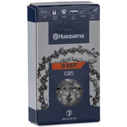 Husqvarna C85 X-Cut Zaagketting Haaks - 3/8” - 1,5mm - 84 Schakels - 60CM