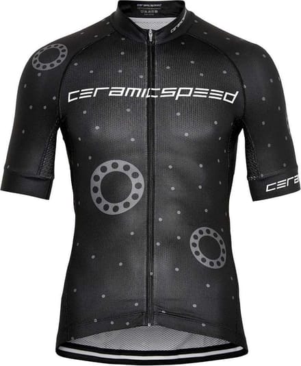 Ceramicspeed Korte Mouw Wielertrui Zwart S Man