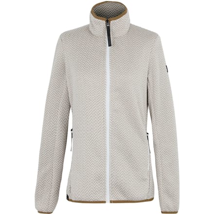 Regatta Dames/Dames Elzie Full Zip Fleecejack (Steenwit/Zacht taupe)